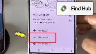 What is Mark as lost in Google Find Hub | Mark as lost kya hota hai Android Phone