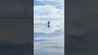 Bolivia&rsquo;s Sky Mirror &ndash; Salar de Uyuni 😍✨ #UnrealNature #shortvideo #travel #explore
