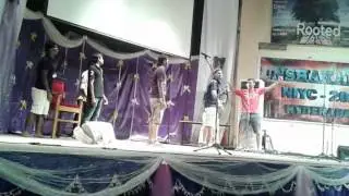 Sholay turned to Cholay - North India Youth Conference, Hyderabad 2014