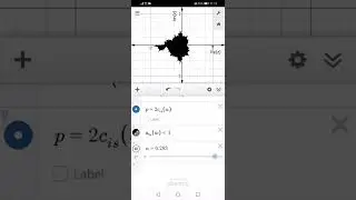 Mandelbrot Complex Power in Desmos test