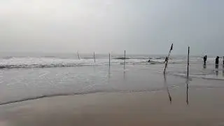Chirala Beach #mirror like sky shadow