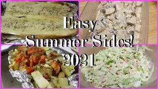 *4* Easy Summer Side Recipes | Budget Friendly Summer Meals