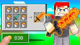 CRAFTING ILLEGAL WEAPONS IN MINECRAFT [Minecraft Bedrock]