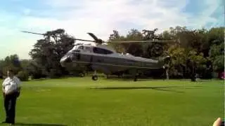 President Obama & Marine One