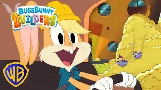 Construindo uma ponte para... MACARR&Atilde;O COM QUEIJO?! 🧀 | Bugs Bunny Builders 🇧🇷 | @WBKidsBrasil​