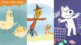 Kids Story Compilation Read aloud Tippy Toes Nook Originals. Illustrated, family friendly stories