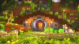 ⛏️ Minecraft Tutorial: Simple Hobbit Hole for Survival