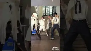 TXT Yeonjun and Hueningkai Happily Ever After with YOUNITE Eunho and Hyungseok