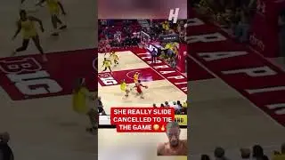 Slide me layup 4 the tie😤😤😵&zwj;💫😂🫢 #Shehoops #layups2standup #juicenation 🧃