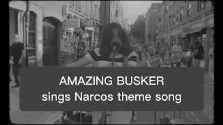 Amazing busker performs Narcos theme song &lsquo;Tuyo&rsquo; in Brick Lane, Central London