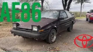 Обзор моего купе Corolla SR5 1985 года (шасси AE86)