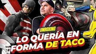 Escudo de U.S. Agent, ex Capitán América brilla como un nuevo Avenger en los Thunderbolts #Unboxing