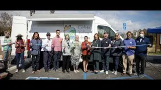 Goleta Valley Library Bookvan Ribbon Cutting