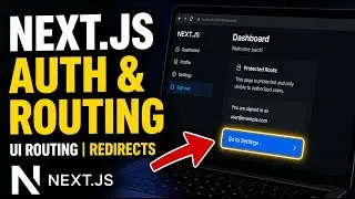 How to authorize with Next.js to implement UI routing and redirects - Detailed Guide