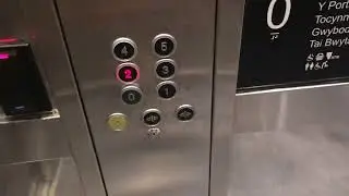 Kone Monospace lift at Wales Millennium Centre in Cardiff