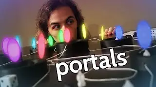3D printing to make a board game with PORTALS