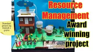 Resource management working model #resourcemanagement #resourcesanddevelopment #rainwaterharvesting