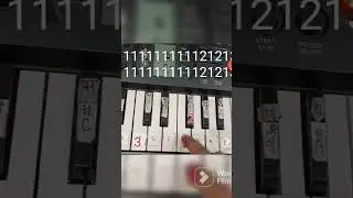 Recognise this song#piano#casio#sa77#tutorial #creative#easy#notation