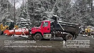 2009 Freightliner Business Class M2 Single Axle Dump Truck - Up For Auction