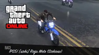 GTA Online BIKE RACE in RAIN 🌧️⚡ RIEJU MOTO | Slippery & High-Speed Madness!