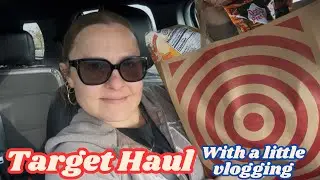 Target haul with some vlogging #hauls #target #vlogging 
