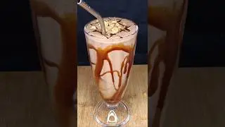 COCONUT BISCUIT SHAKE😋🥥 #shorts #asmr