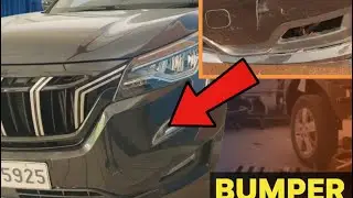 Mahindra XUV700 Bumper Repair Experience | Poor Fitment | service center behaviour