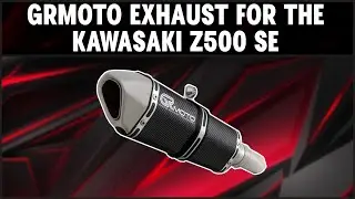 GRmoto exhaust - Kawasaki z500 SE fitting and testing