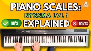 Piano Scales: NYSSMA Level 1