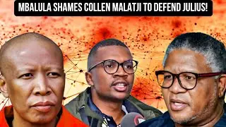 FIKILE MBALULA SHAMES COLLEN MALATJI TO DEFEND JULIUS MALEMA?
