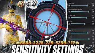 NEW UPDATE 3.9 CODE 🔥 PUBG MOBILE/BGMI SENSITIVITY SETTINGS 2025 | BEST SCOPE SENSITIVITY SETTINGS✅