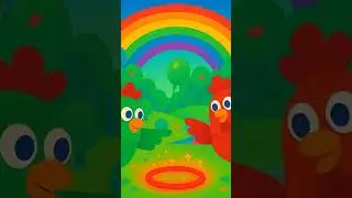 Clucky's Carnival Music Song 🎪🎶 | Color Fun by BrightTales