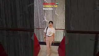 Incredible Dubai Mall Waterfalls🇦🇪💙| #shorts #shortsfeed #incredible #dubaimall #waterfall#dubai#uae