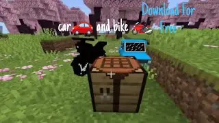 Bike And Car Mod for minecraft Made by Adi Game Storm #minecraft #carmod #addon 