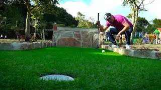 Mini Golf en Pony Parque para niños y adultos
