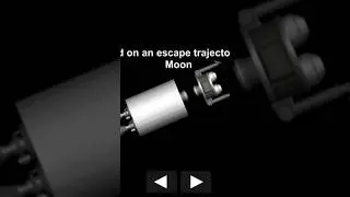 moon landing mission simulation. #space #rocket #parsec