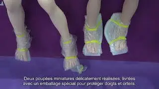 Mini poup&eacute;es r&eacute;alistes adorables | Style anime & finitions soign&eacute;es