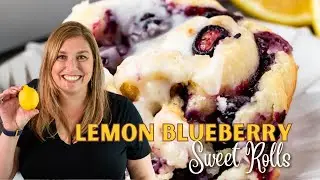 Lemon Blueberry Sweet Rolls