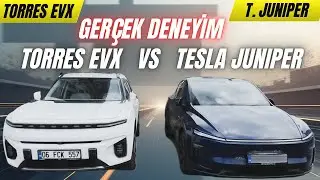 Tesla Model Y Juniper vs Torres EVX Karşılaştırma (Gerçek Sürüş)