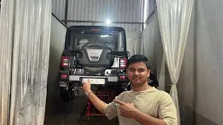 Thar Roxx Car Wash | Satisfying Car Cleaning | Mahindra Thar Detailing Transformation