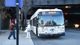 NJT&rsquo;s 2020 New Flyer XD60&rsquo;s on the 13 @ Newark Broad