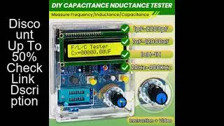 DIY Electronic Kit Capacitance Inductance Tester Frequency Measurement Display PCB DIY Soldering Pro