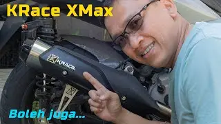 HARUS COBA Knalpot K Race for Xmax