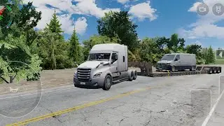 Oversize heavy duty american truck simulator game new experience 