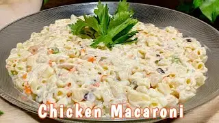 Filipino Chicken Macaroni Salad! The Best for Holidays Seasons!!