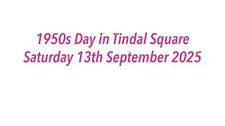 1950s Day in Tindal Square for Chelmsford Heritage Open Days