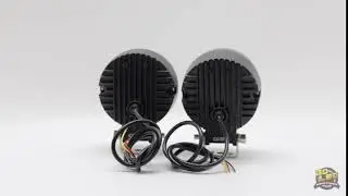 Faros Auxiliares LED Redondos Aro de Angel