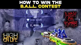How to Win The Shooting Ball Contest - Get Over 2000 PTS - High on Knife DLC - High On Life