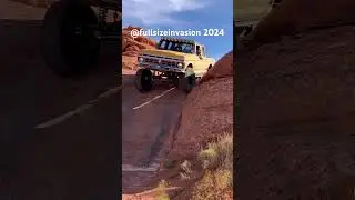 @fullsizeinvasion1776 #sandhollow 2024. This was a great time! #rockcrawling #dunes #utah #4x4