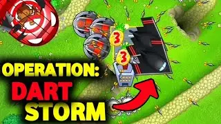 SEE How the OPERATION: DART STORM Overpowered ALL Bloons in Bloons Monkey City... 🐵